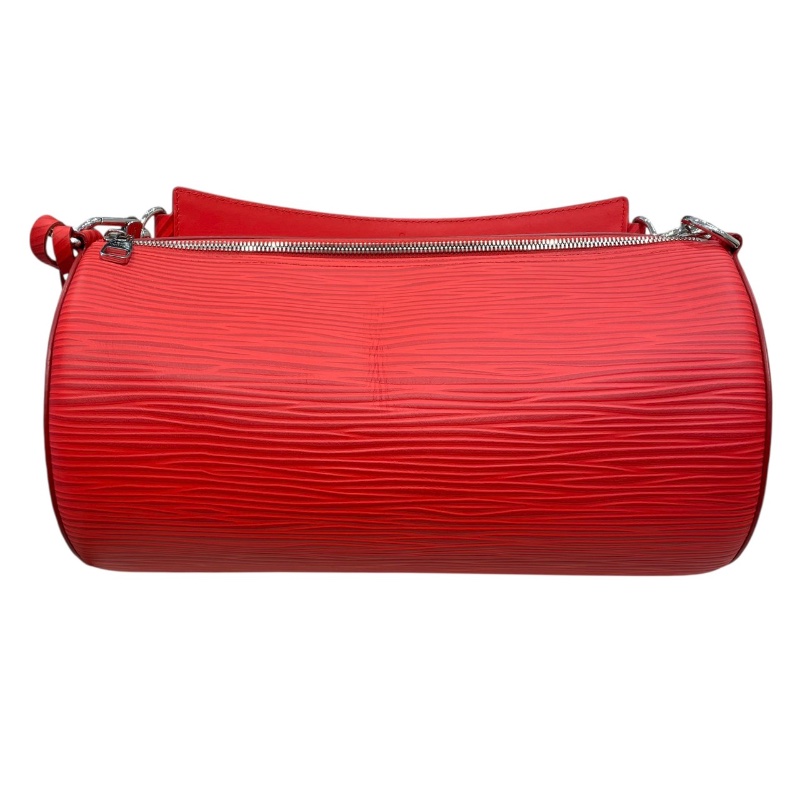 LOUIS VUITTON 路易威登 M23719 SOFT POLOCHON EPI 水波紋皮革 紅色 銀扣-2