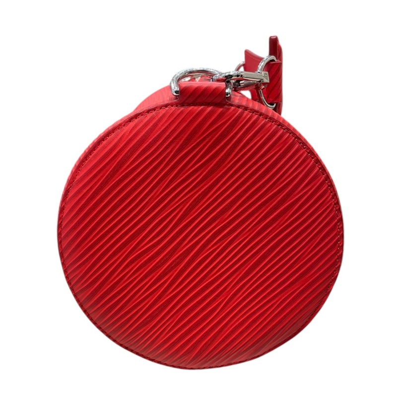 LOUIS VUITTON 路易威登 M23719 SOFT POLOCHON EPI 水波紋皮革 紅色 銀扣-5