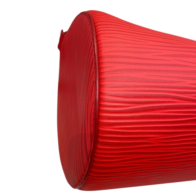 LOUIS VUITTON 路易威登 M23719 SOFT POLOCHON EPI 水波紋皮革 紅色 銀扣-9