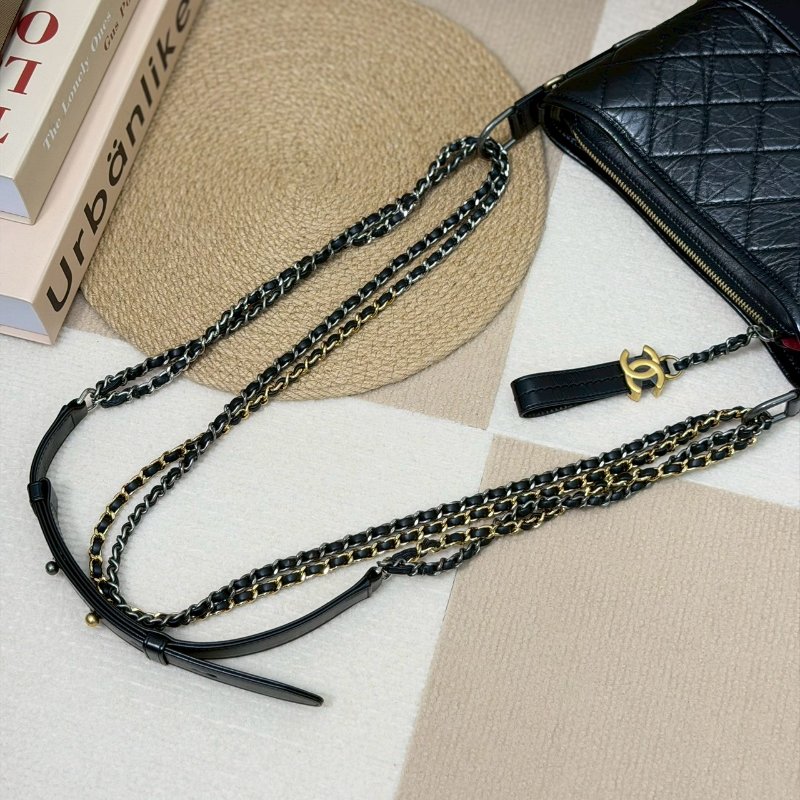 (激新✨五金膠膜留給你撕)🏷️Chanel 香奈兒.Gabrielle 流浪包 小號-21