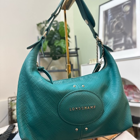 longchamp 蒂芬妮藍肩背包