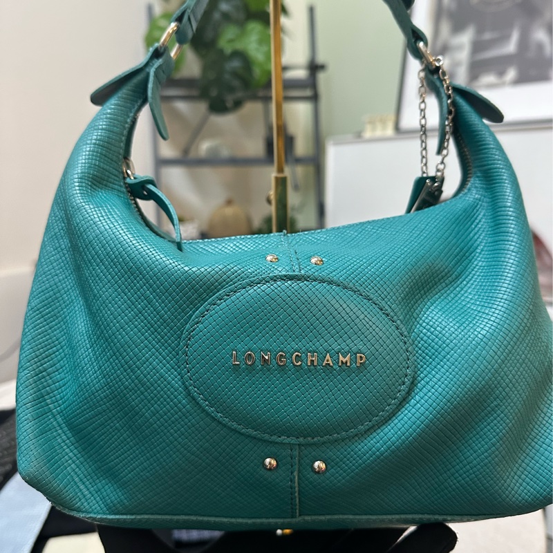 longchamp 蒂芬妮藍肩背包-1