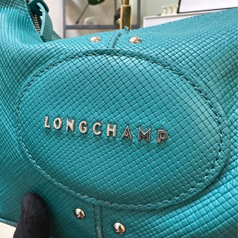 longchamp 蒂芬妮藍肩背包-2