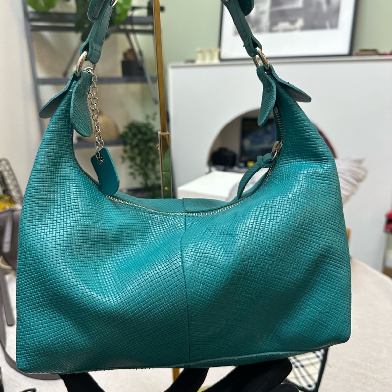 longchamp 蒂芬妮藍肩背包-3