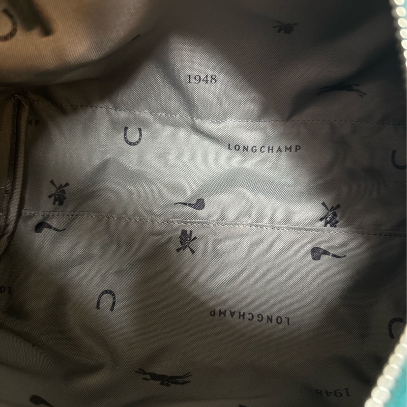 longchamp 蒂芬妮藍肩背包-14