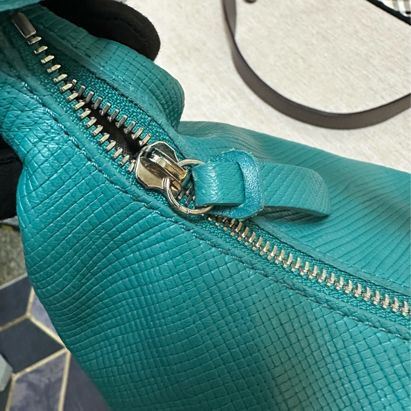 longchamp 蒂芬妮藍肩背包-19