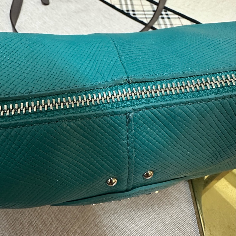 longchamp 蒂芬妮藍肩背包-25