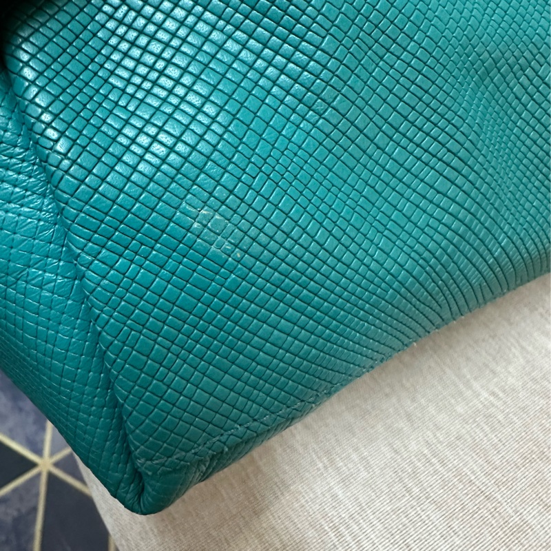 longchamp 蒂芬妮藍肩背包-26