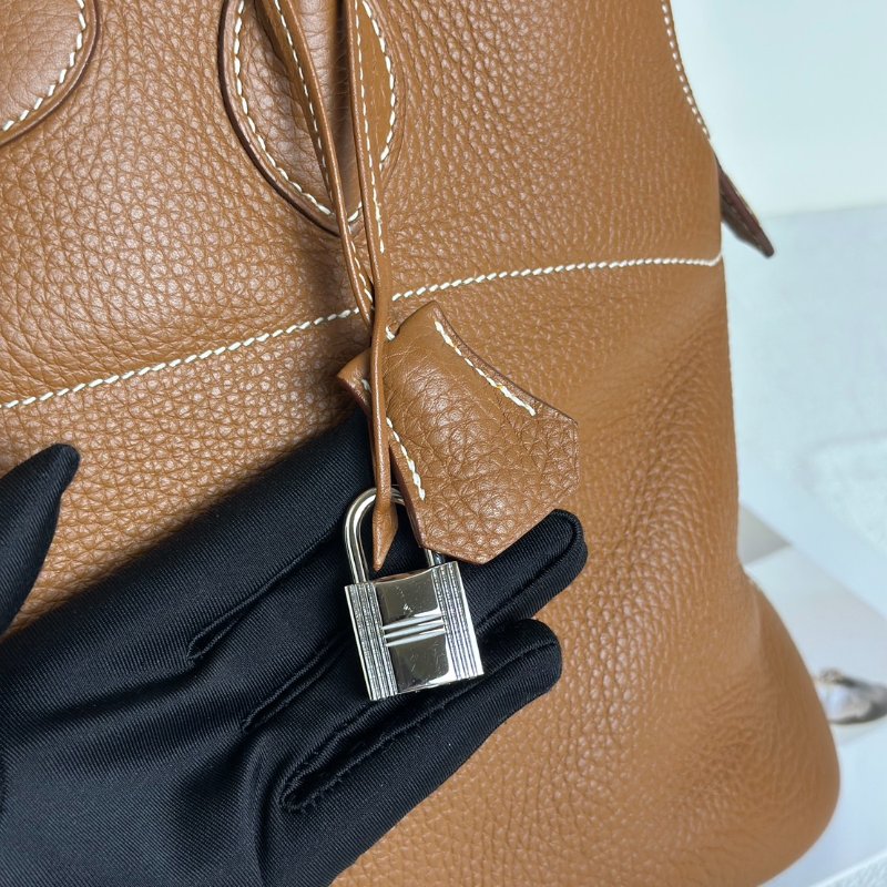 HERMES Bolide 35 - 金棕銀 🄾-7