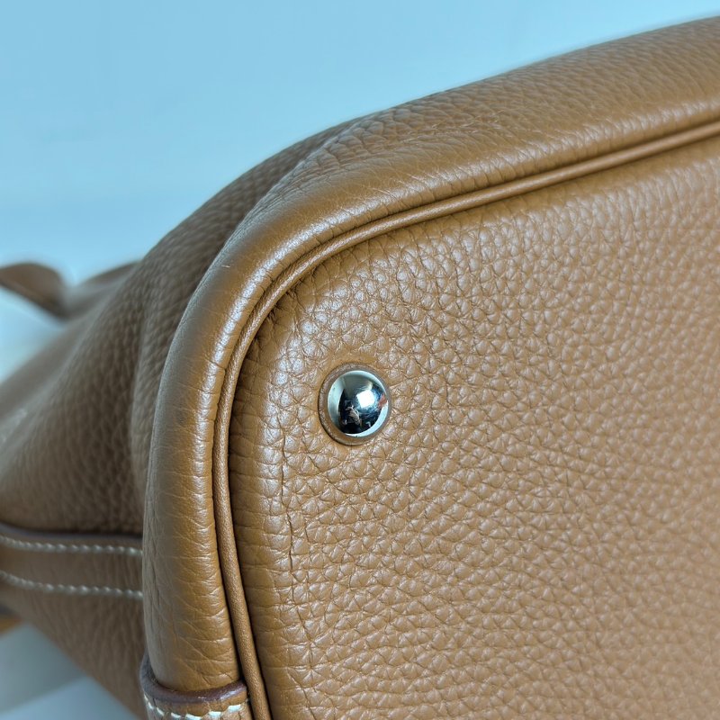 HERMES Bolide 35 - 金棕銀 🄾-11