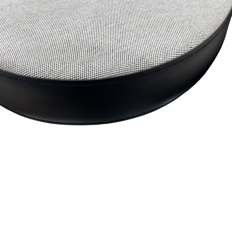 HERMES 愛馬仕 ARCON 馬鞍側背包 帆布拼皮 黑色 銀釦 W刻-9