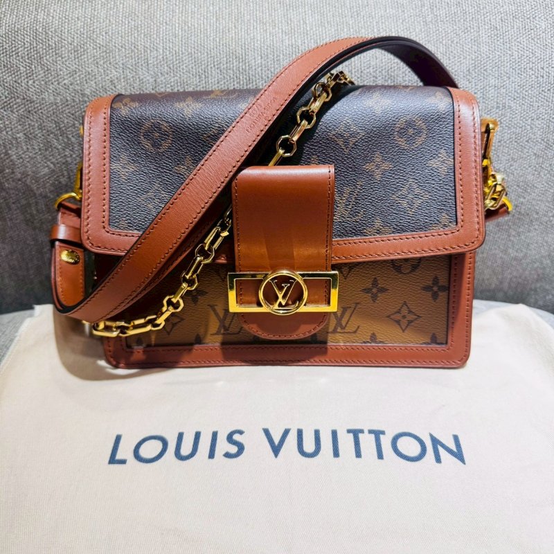 Louis Vuitton 達芙妮 斜背鏈條包 晶片款-0