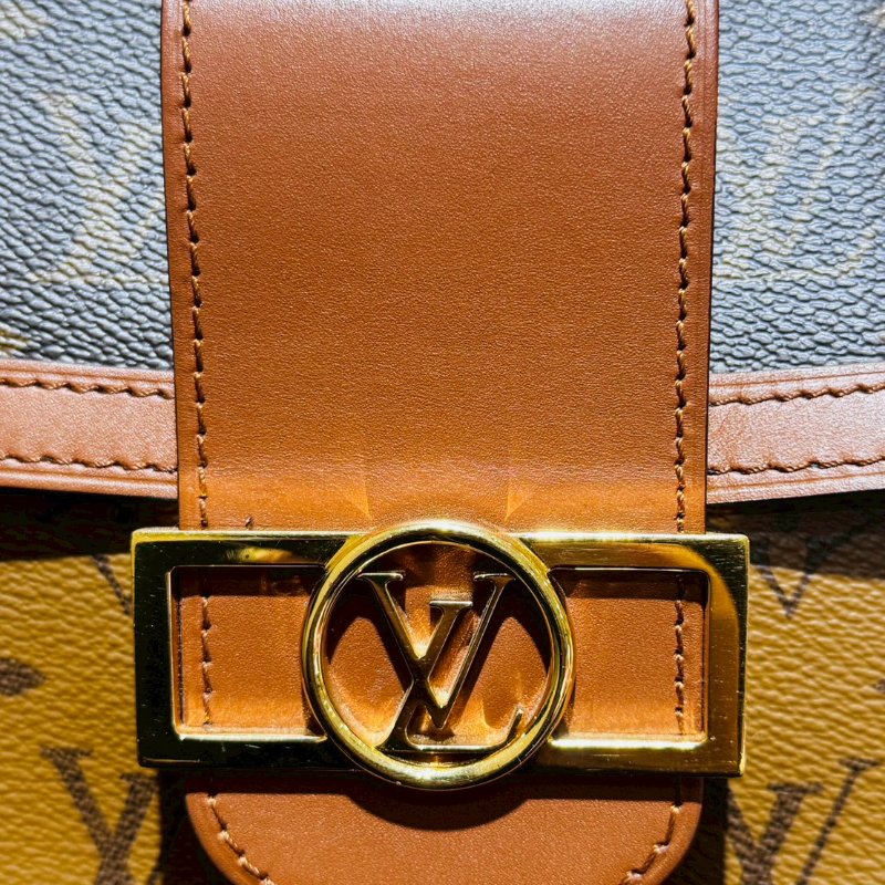 Louis Vuitton 達芙妮 斜背鏈條包 晶片款-1