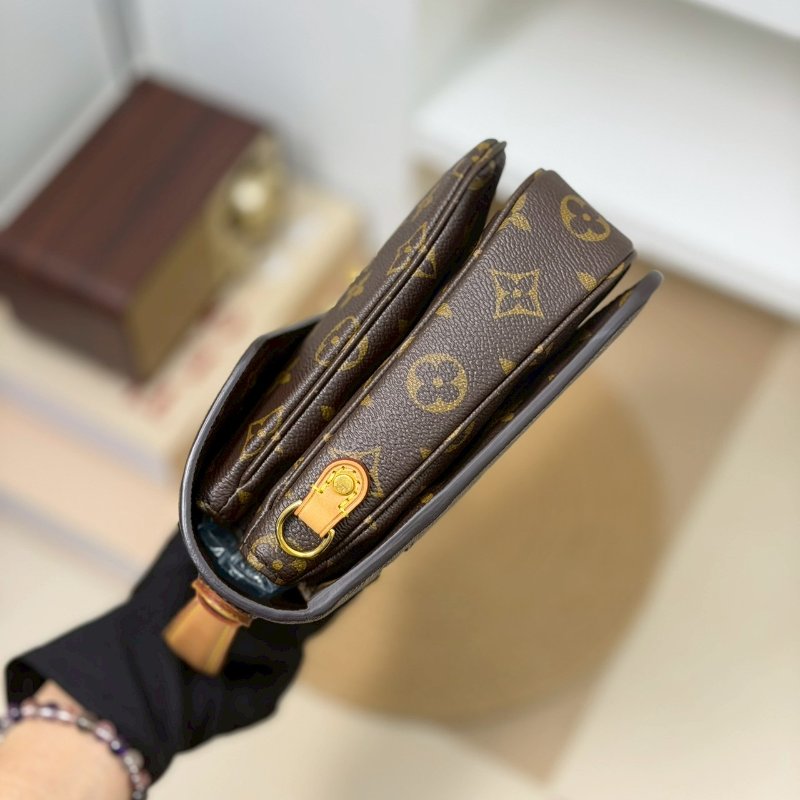 🏷️LV 路易威登．Pochette Métis 老花郵差包 M44875 芯片款-2