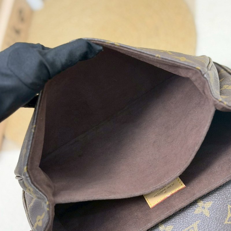 🏷️LV 路易威登．Pochette Métis 老花郵差包 M44875 芯片款-19