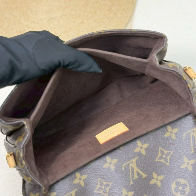 🏷️LV 路易威登．Pochette Métis 老花郵差包 M44875 芯片款-20