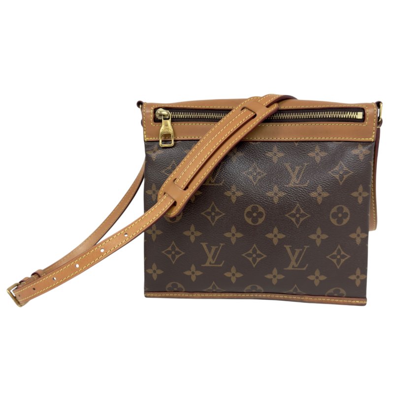 LOUIS VUITTON Saumur 新雙子星 老花 斜揹袋-0