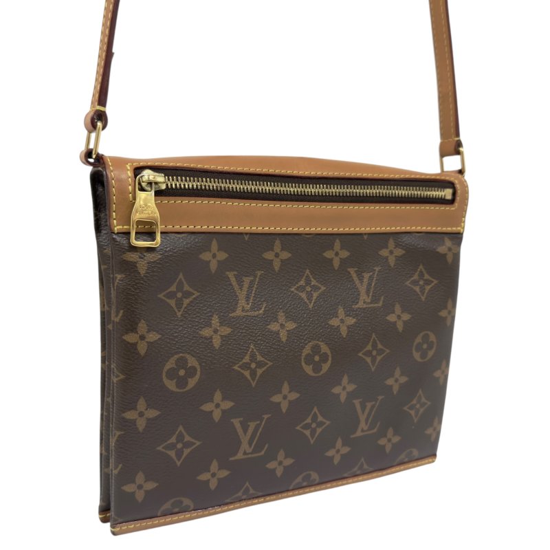 LOUIS VUITTON Saumur 新雙子星 老花 斜揹袋-6