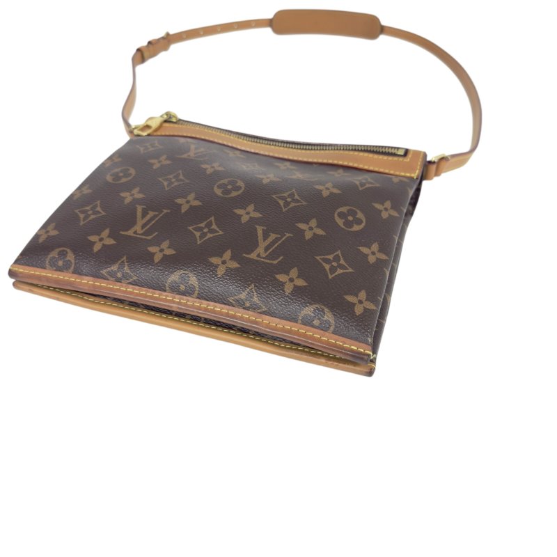 LOUIS VUITTON Saumur 新雙子星 老花 斜揹袋-9