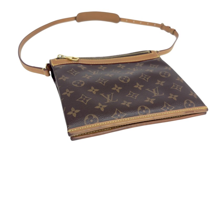 LOUIS VUITTON Saumur 新雙子星 老花 斜揹袋-10