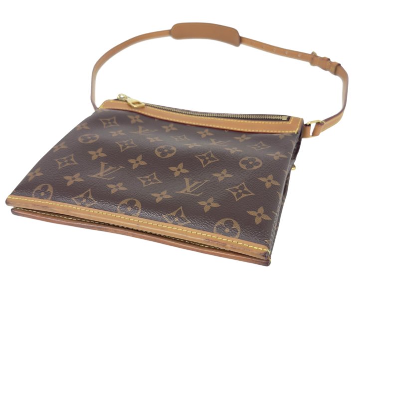 LOUIS VUITTON Saumur 新雙子星 老花 斜揹袋-11