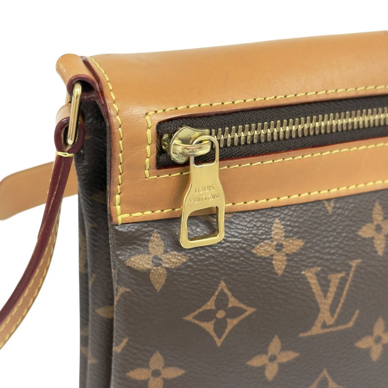 LOUIS VUITTON Saumur 新雙子星 老花 斜揹袋-14