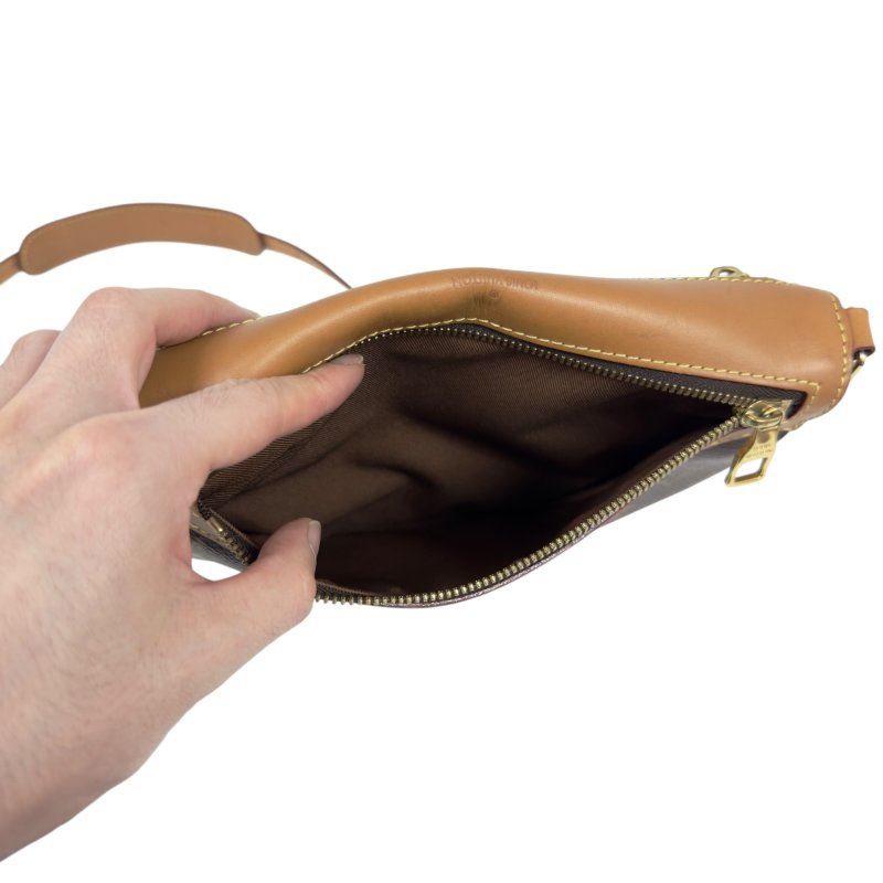 LOUIS VUITTON Saumur 新雙子星 老花 斜揹袋-16