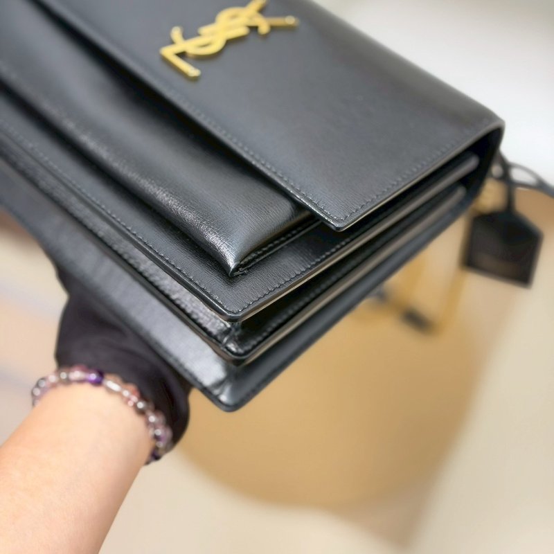 （激新！還有皮香😍）🏷️YSL 聖羅蘭．Sunset 日落包/客人寄賣-5