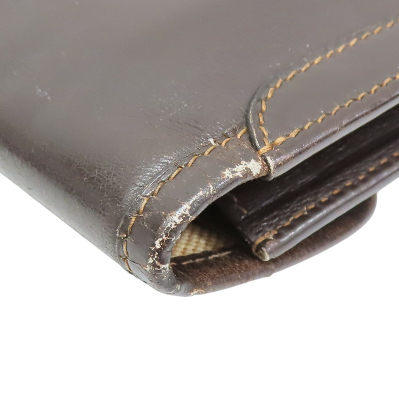 棕色 BOX牛皮 Jige PM 手拿包 OF刻【HERMES 愛馬仕】-13