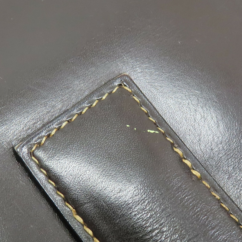 棕色 BOX牛皮 Jige PM 手拿包 OF刻【HERMES 愛馬仕】-15