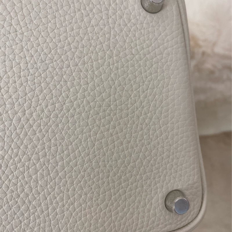 Picotin18 eclat奶昔白拼色帶 銀扣-6