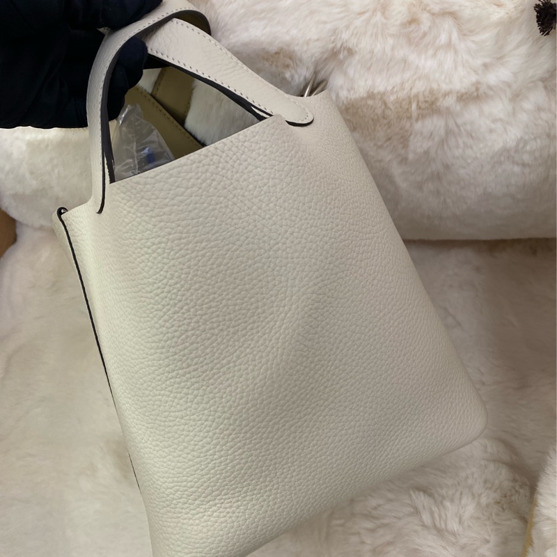 Picotin18 eclat奶昔白拼色帶 銀扣-7