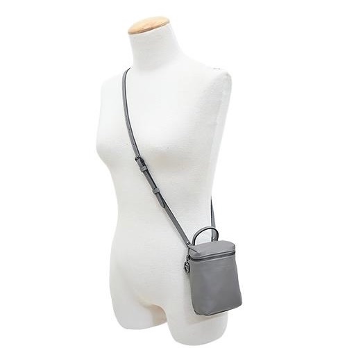 LONGCHAMP 斑鳩灰 迷你 手機包 LE PLIAGE XTRA系列牛皮直式斜背包-7