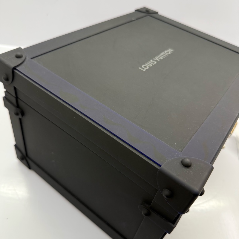 LOUIS VUITTON 路易威登  VIP限定贈品 黑色COFFRET TRÉSOR MAT 飾品箱 VIP GWP-3