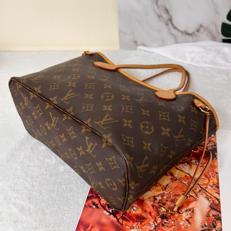 LV Neverfull 小號老花肩背包手提包 2008年-11