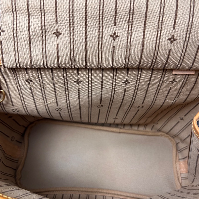 LV Neverfull 小號老花肩背包手提包 2008年-23