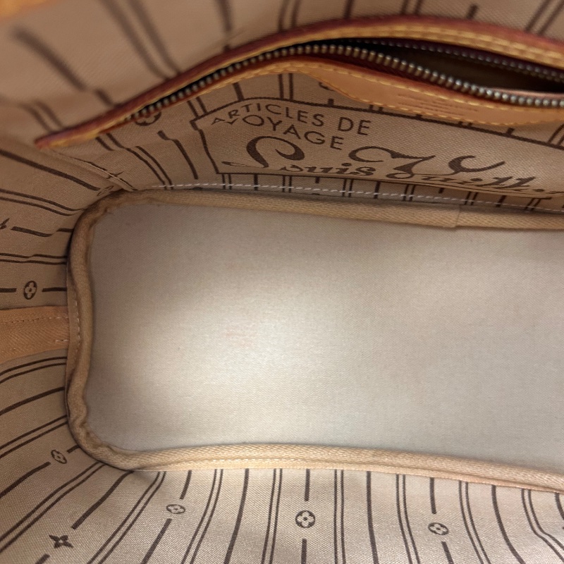 LV Neverfull 小號老花肩背包手提包 2008年-29