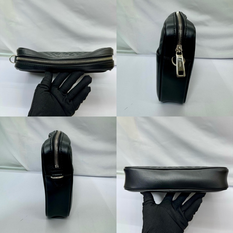 芬迪 FENDI ZUCCA CAMERA SHOULDER 7M0286 雙F老花相機包 斜背肩背包-3