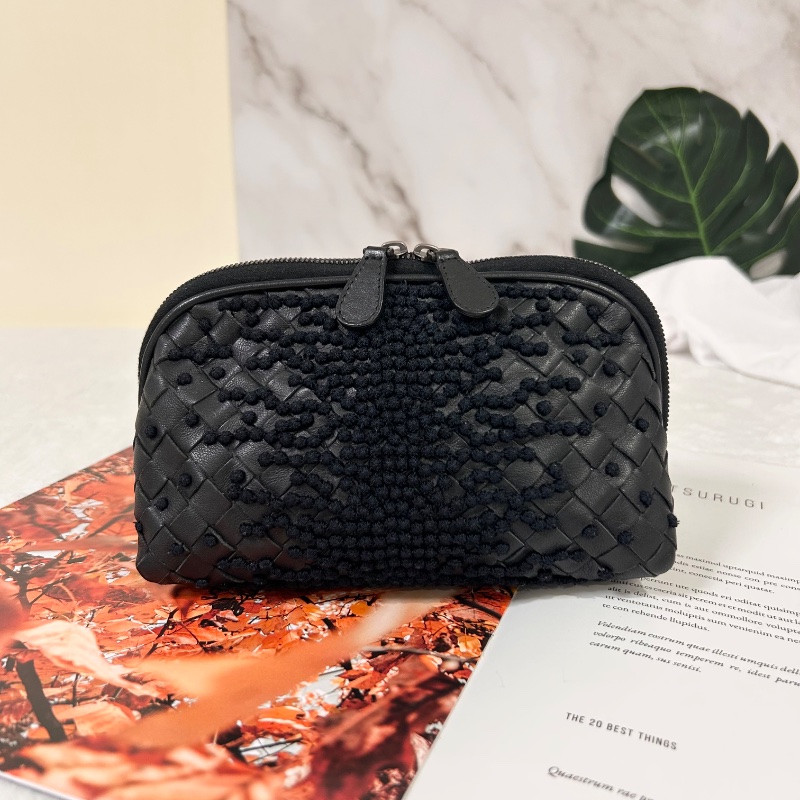 BV 刺繡編織皮革 Knot 黑色小羊皮 2021年-5