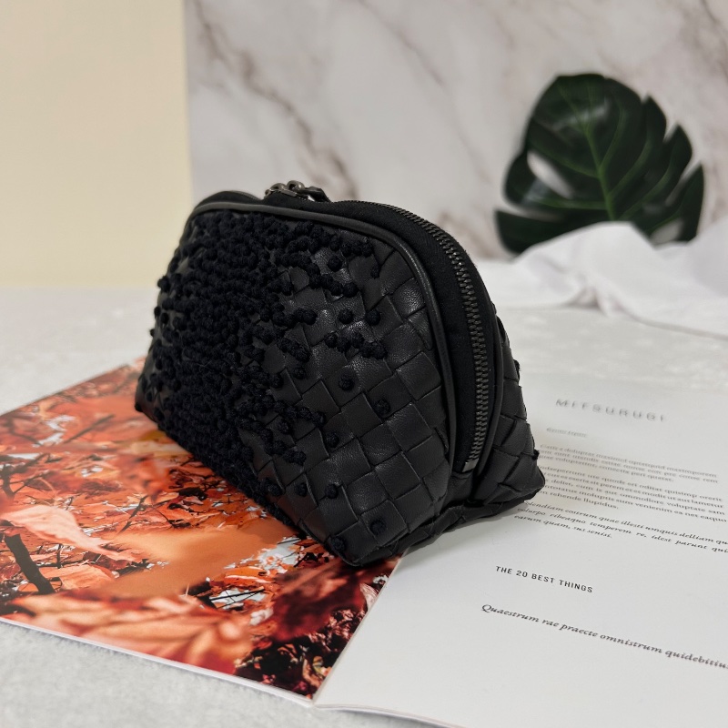 BV 刺繡編織皮革 Knot 黑色小羊皮 2021年-7