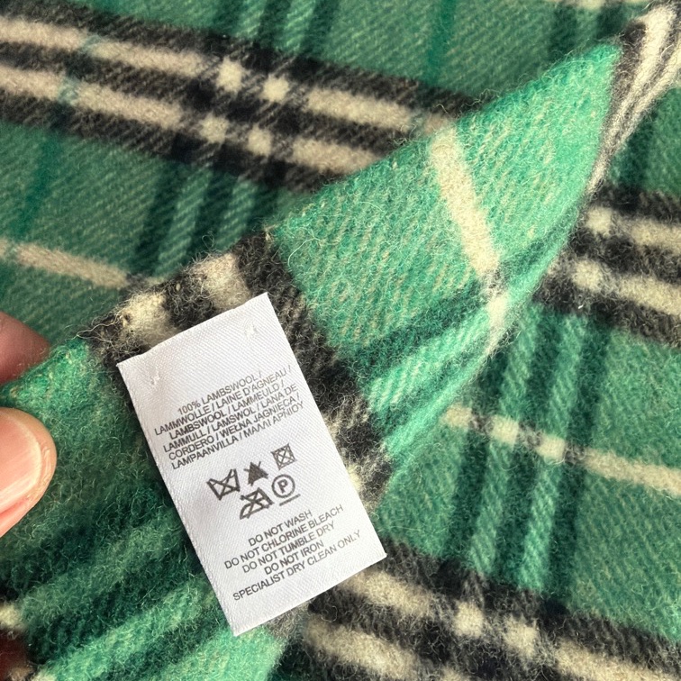 Burberry 綠格紋 圍巾 蘇格蘭-3