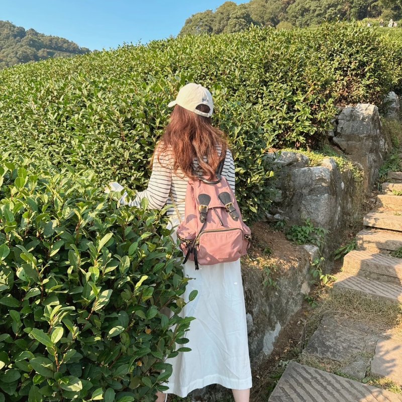 （這顆超好背！母親節禮物首選🎁）🏷Burberry 博柏利．The Rucksack 尼龍束口後背包 中號-23