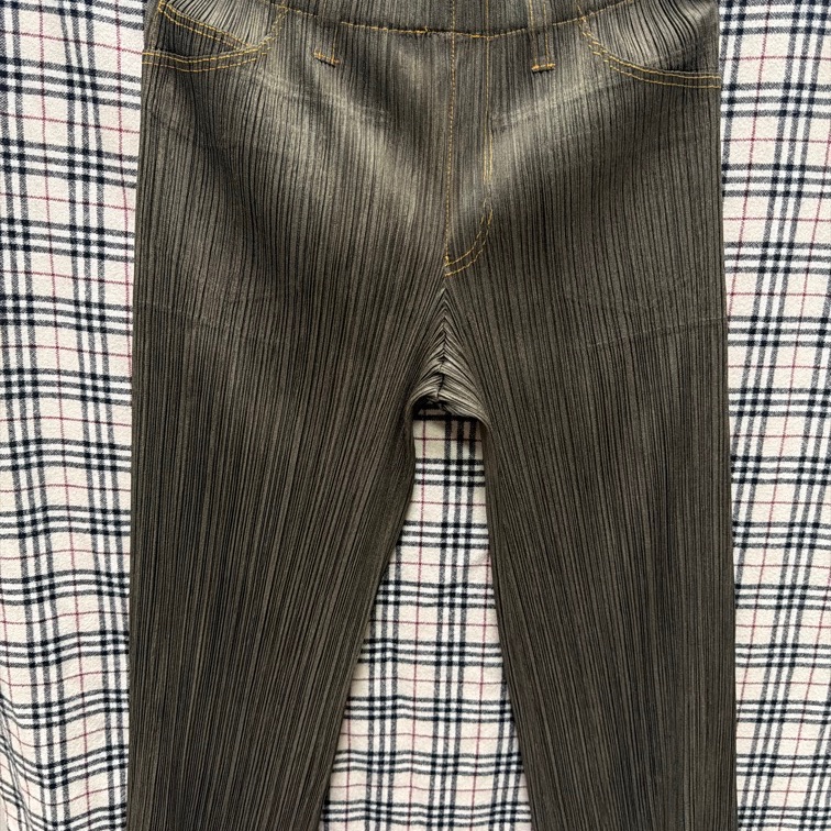 Pleats please 摺衣 休閒褲 （剪短）-0