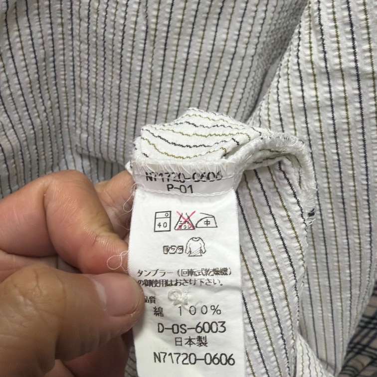 Miyake Design Studio 條紋 長版 洋裝 日本-2