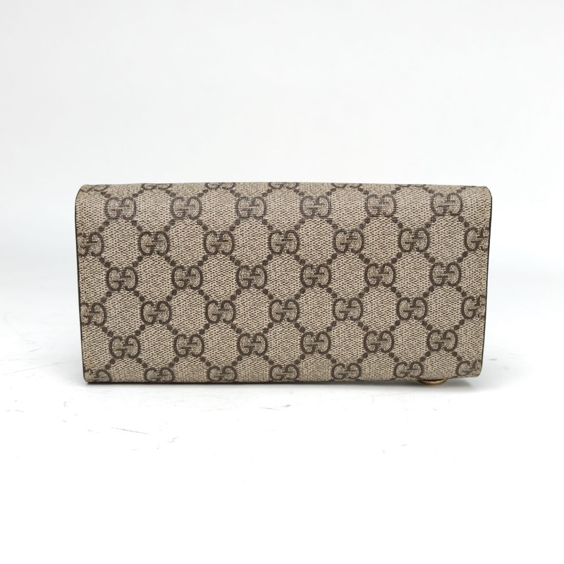 GUCCI 老花PVC鏈條錢包woc-2