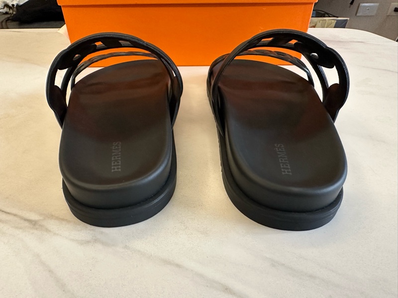 Hermes 新款豬鼻子二舅鞋-5