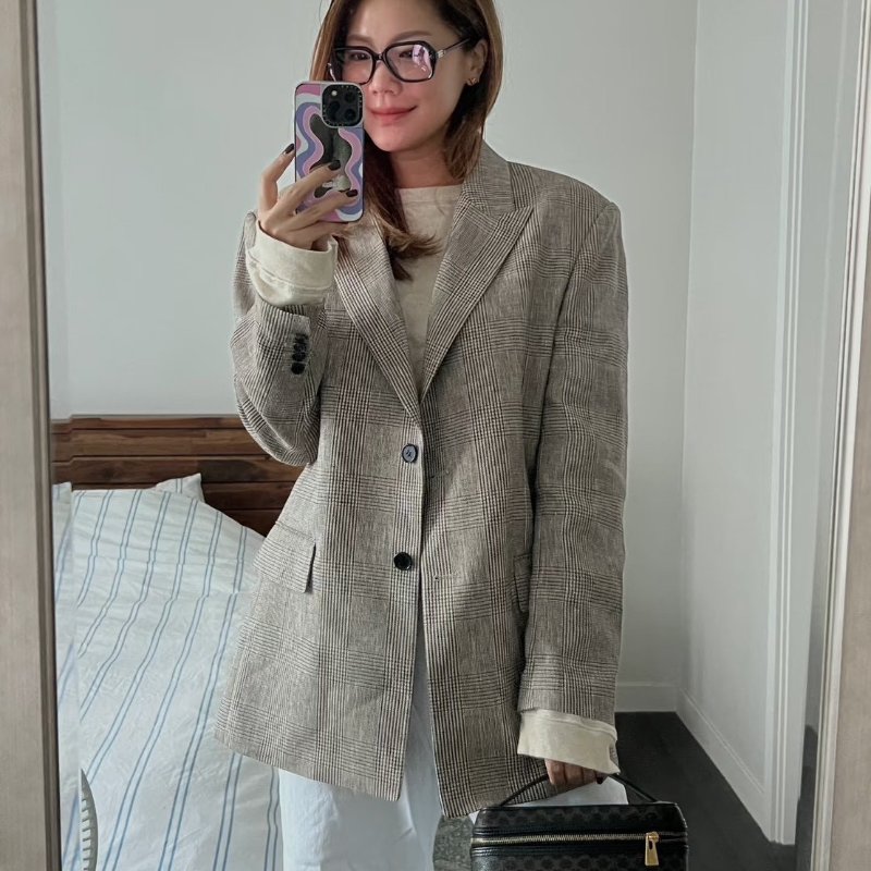 （賠本出清價💔）🏷Celine 瑟琳．中古黑老花化妝包改造-18