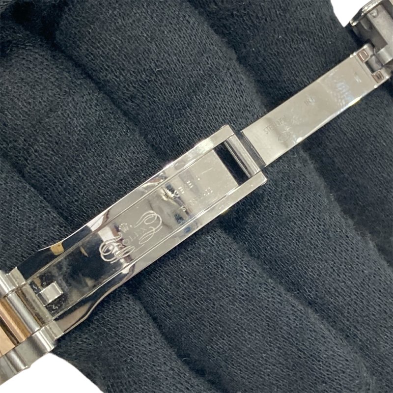 ROLEX DATEJUST 28 女錶 不鏽鋼×玫瑰金 自動上鍊 巧克力面盤 羅馬數字-8