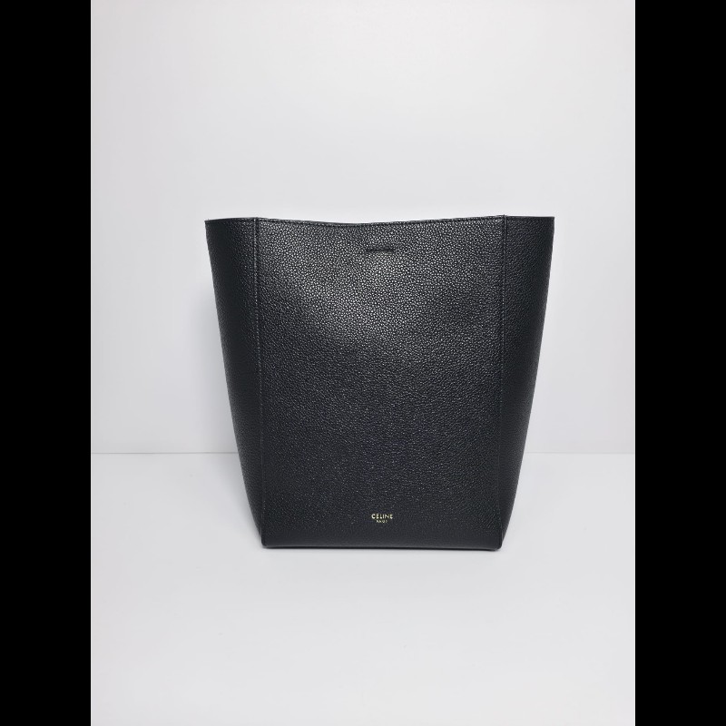 Celine 黑色Sangle Bucket Bag-2
