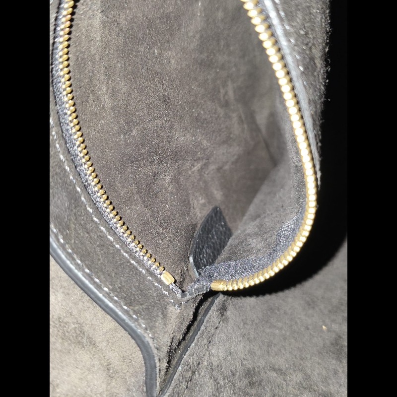 Celine 黑色Sangle Bucket Bag-16